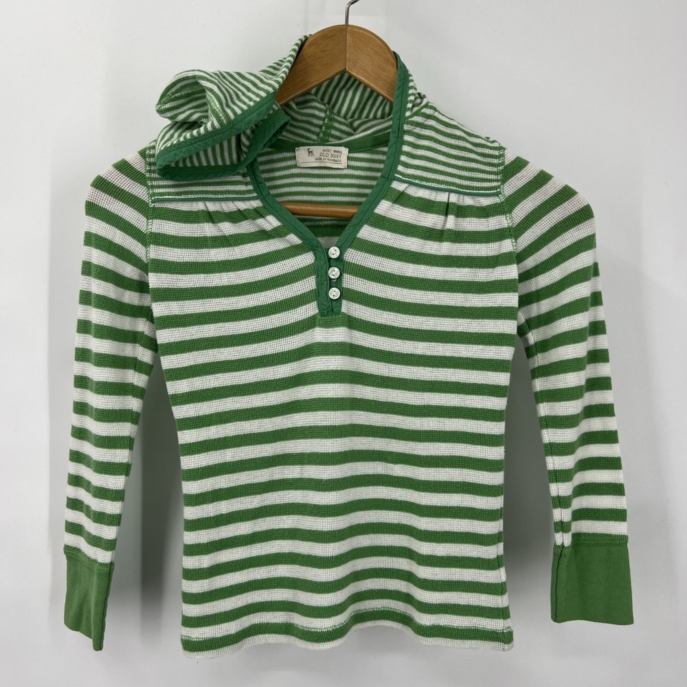 Y2K Style Old Navy Waffle Knit Henley Top Sz S Earthy‎ Granola Girl Indie Casual
